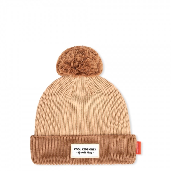 HELLO HOSSY Color Block Kid Beanie -...