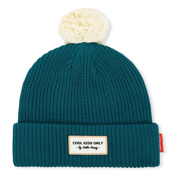 HELLO HOSSY Color Block Mum Beanie -...
