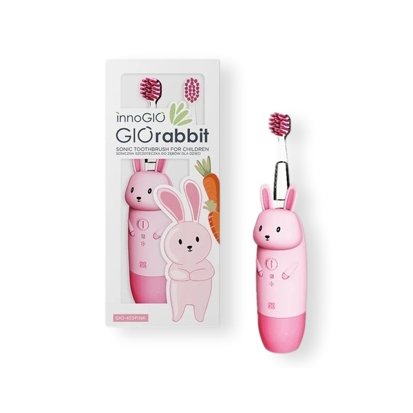 INNOGIO Escova de Dentes Rabbit - Pink