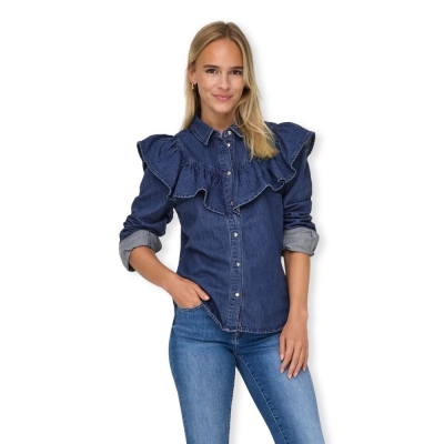 ONLY Noos Camisa Indigo -...