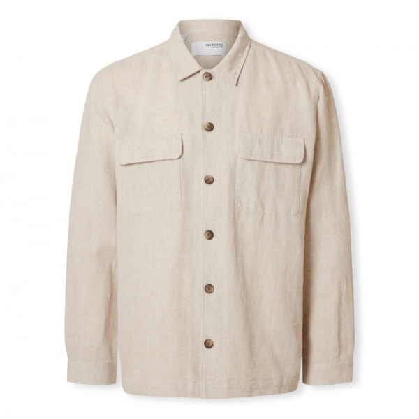SELECTED Noos Camisa Leroy Sun - Pure...