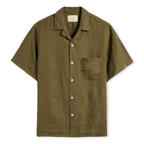PORTUGUESE FLANNEL Camisa Linen Camp...