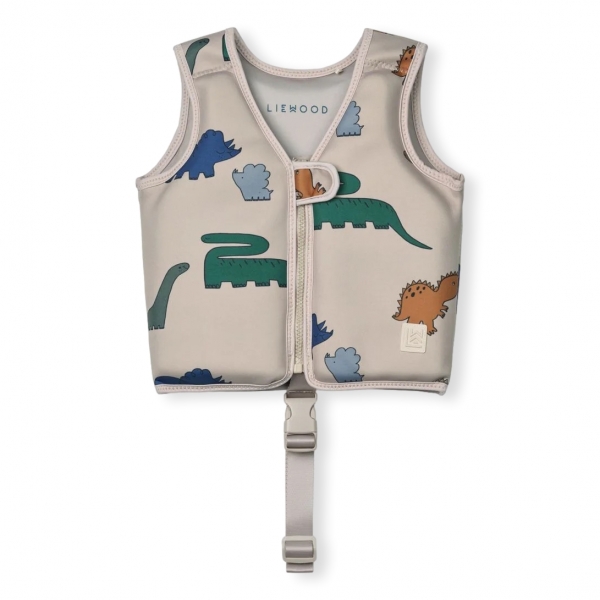 LIEWOOD Swim Vest Dove Crocodile -...
