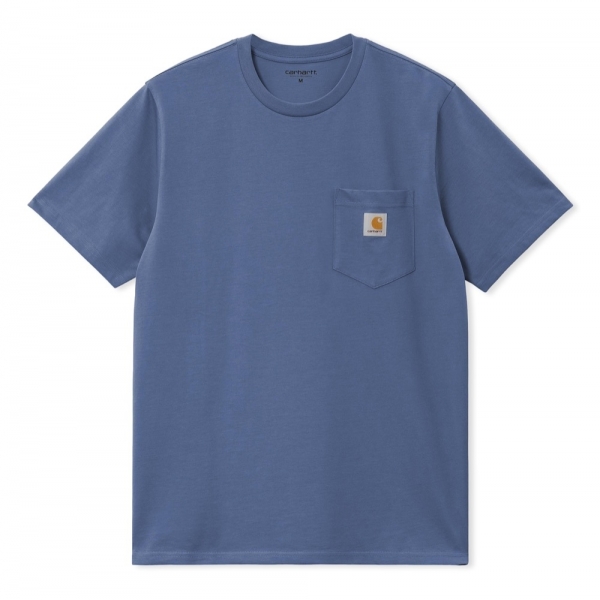 CARHARTT WIP Pocket T-Shirt - Blue Iris