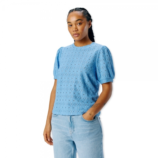 OBJECT Noos Top Laila - Cornflower Blue