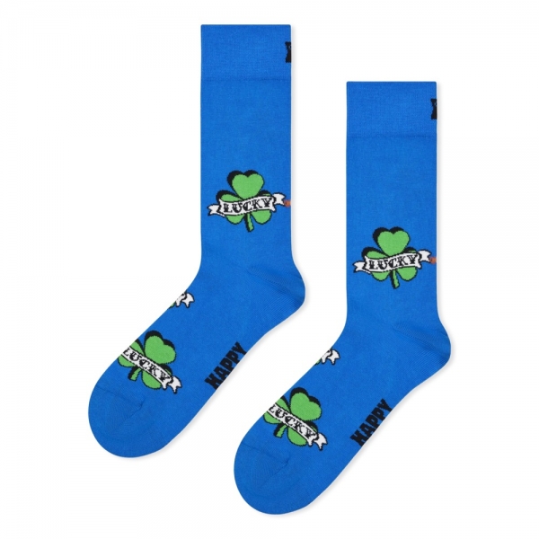 HAPPY SOCKS Three-Leaf Luck Socks