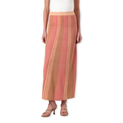 VILA Melvina Gitter Skirt -...
