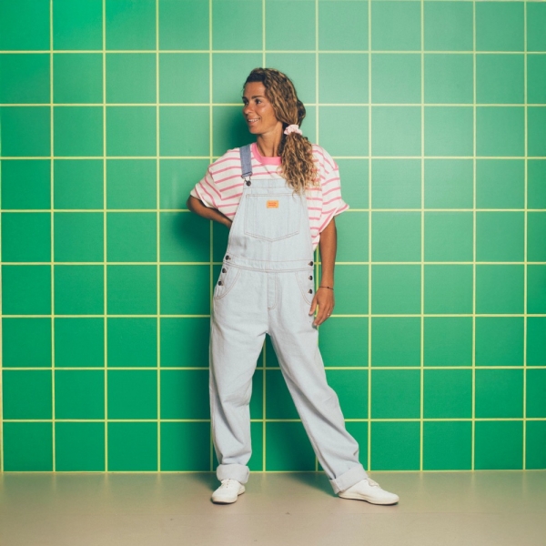 FAVORITE PEOPLE VHS Overalls W - Denim