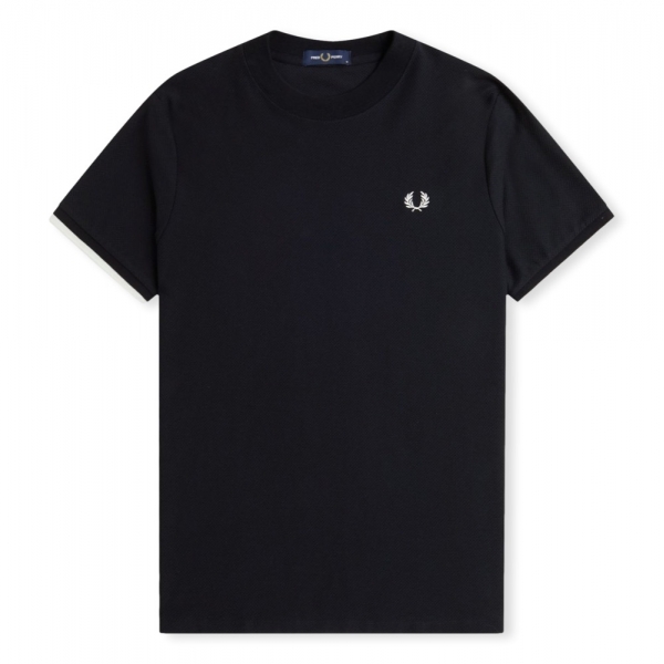 FRED PERRY T-Shirt Tipped Cuff Piqué...