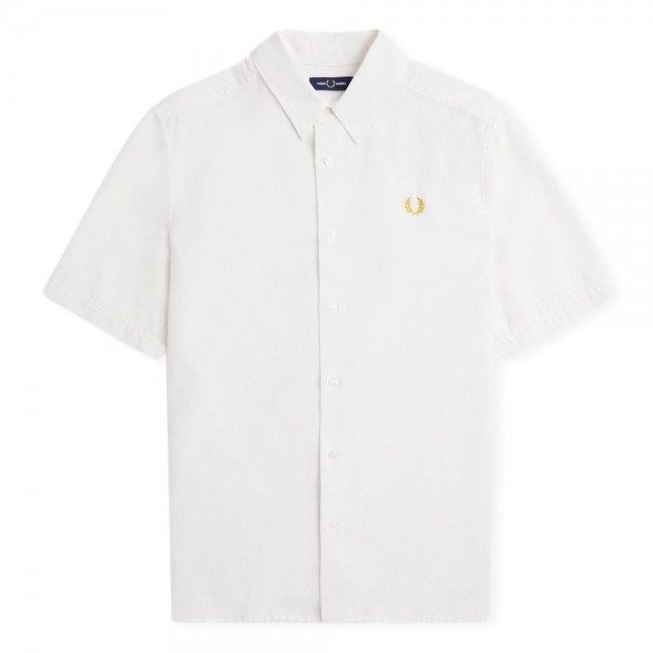 FRED PERRY Camisa Textured Seersucker...