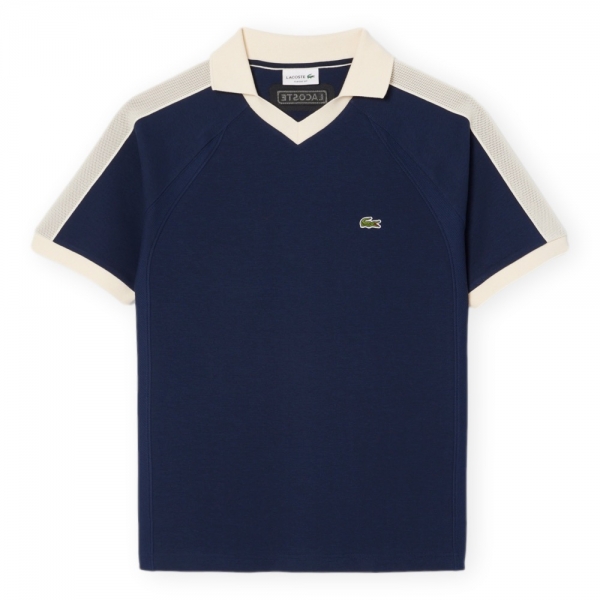 LACOSTE Classic Fit Piqué Panel Polo...