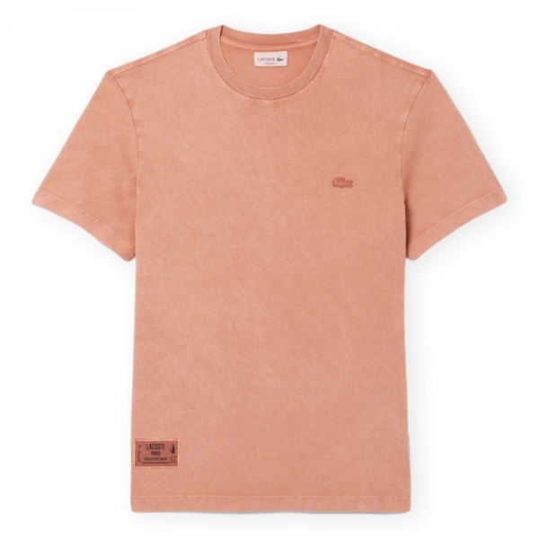 LACOSTE T-Shirt Washed Effect Heavy...