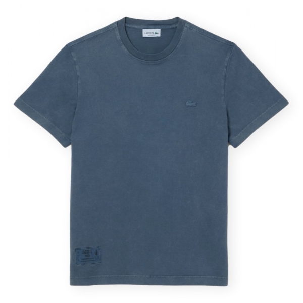 LACOSTE T-Shirt Washed Effect Heavy...