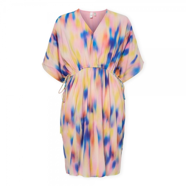 YAS Vestido Virano - Sachet Pink/Virano