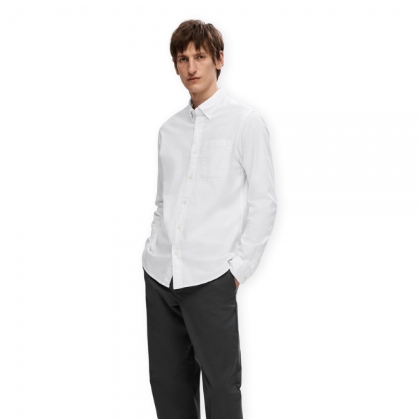 SELECTED Noos Regrick Oxford Shirt -...