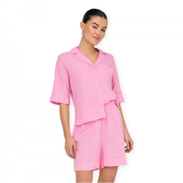ONLY Noos Tokyo Life Shirt - Prism Pink