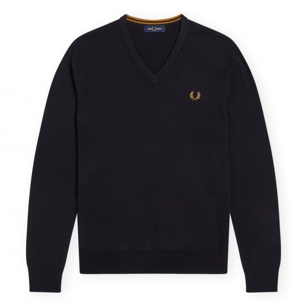 FRED PERRY Malha Classic V Neck K9600...