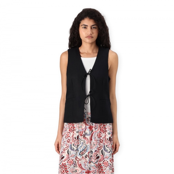 ROUGE EDIT Summer Waistcoat - Meteorite