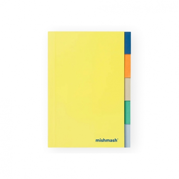 MISHMASH Tabbed Notebook - Lined