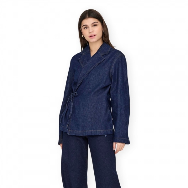 ONLY Ellis Jacket - Dark Blue Denim