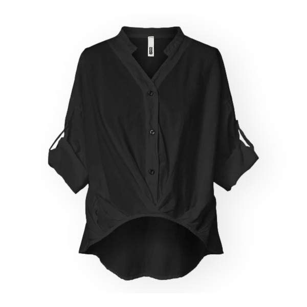 WENDY TRENDY Top 225122 - Black