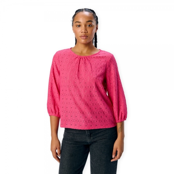 OBJECT Noos Top Laila 3/4 - Raspberry...