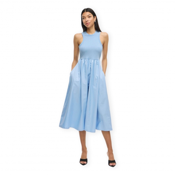 VILA Sonja Dress - Frozen Fjord