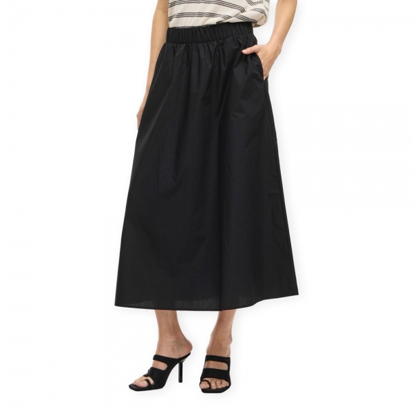 VILA Noos Sophie Skirt - Black Beauty