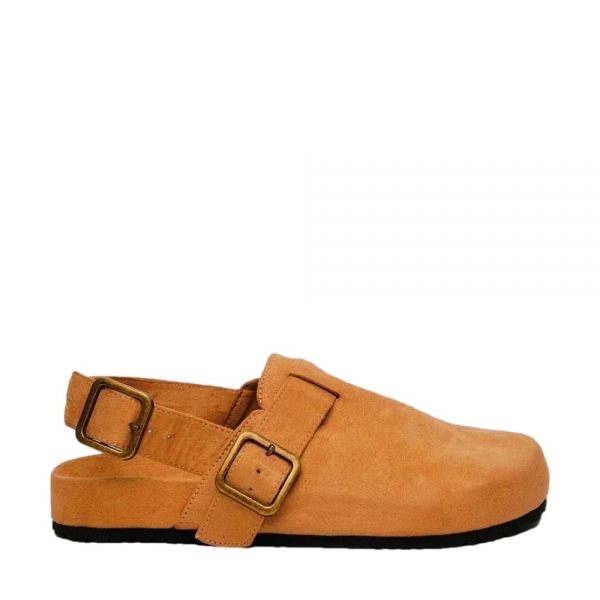 PAEZ Clog Bio - Vegan Suede Camel