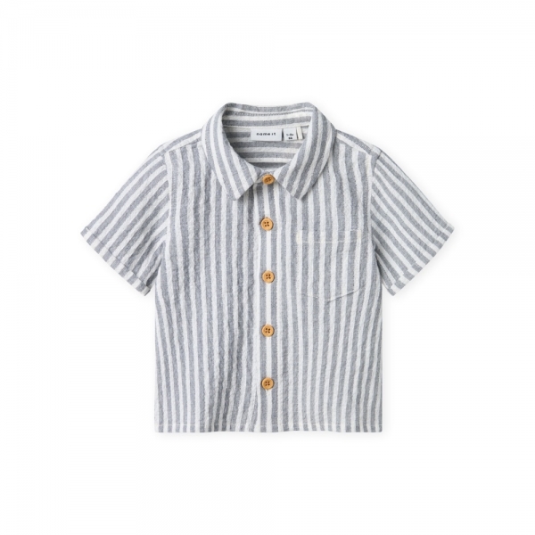 NAME IT Fedenis Baby Shirt - Navy...