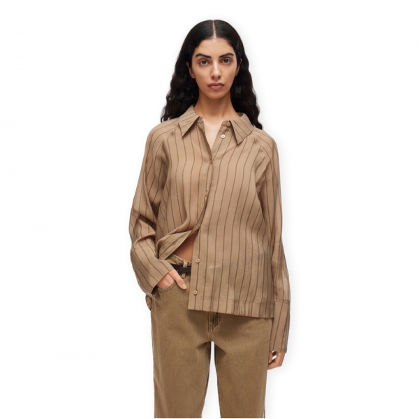 ROUGE EDIT Enia Shirt - Petrified Oak