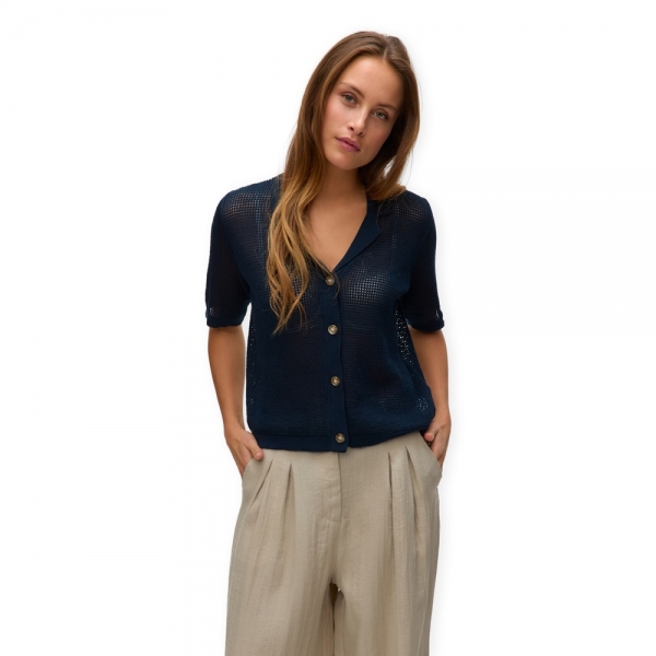 AWARE Saga Cardigan - Dark Sapphire