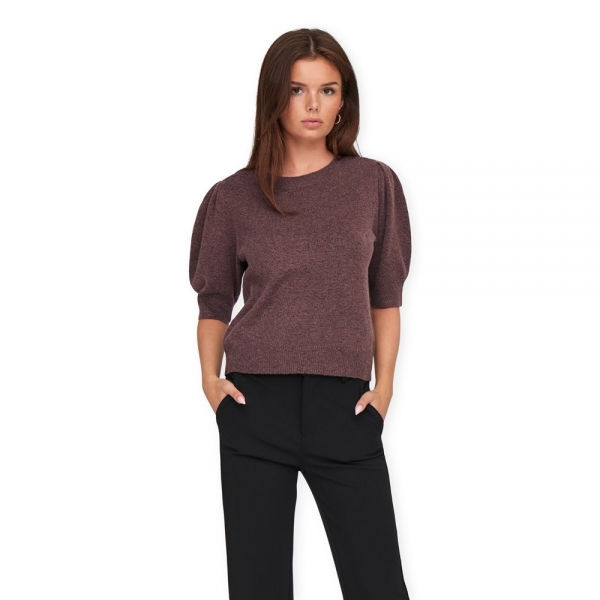 ONLY Noos Malha Rica Life - Rose Brown