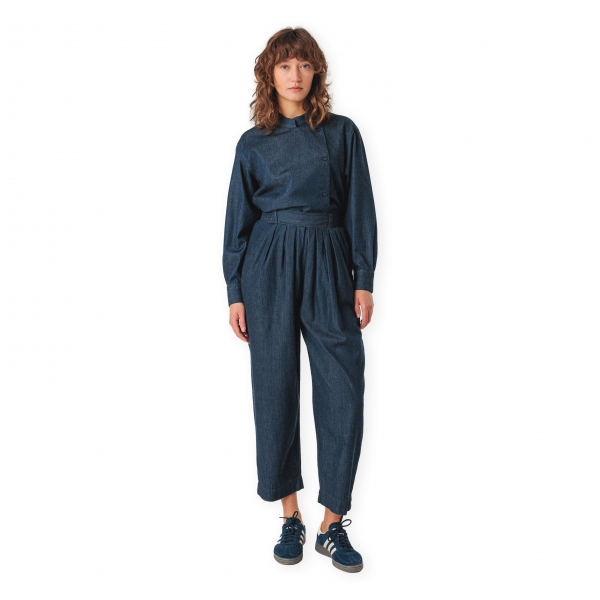 SKFK Trousers Amatza-Gots - Raw Denim