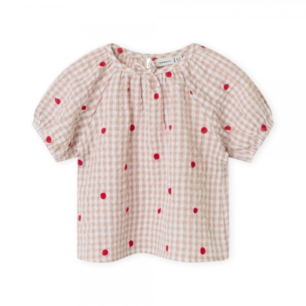 NAME IT Kids Top Kamille - Lilac/Bright