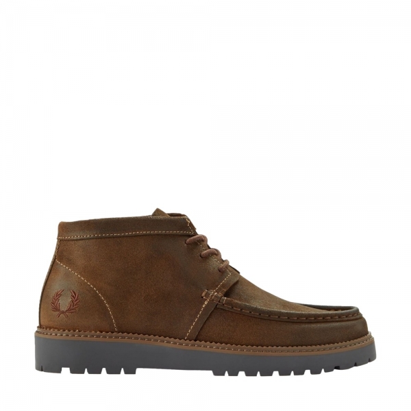 FRED PERRY Kenney Mid Waxed Suede...