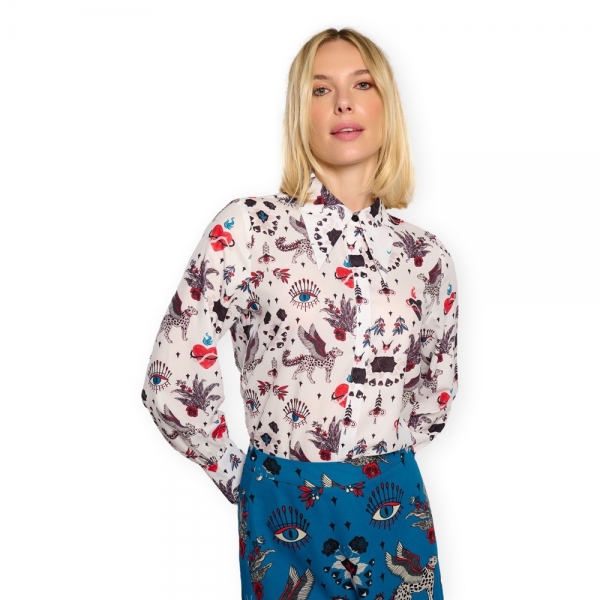 MINUETO Camisa Mytho - White