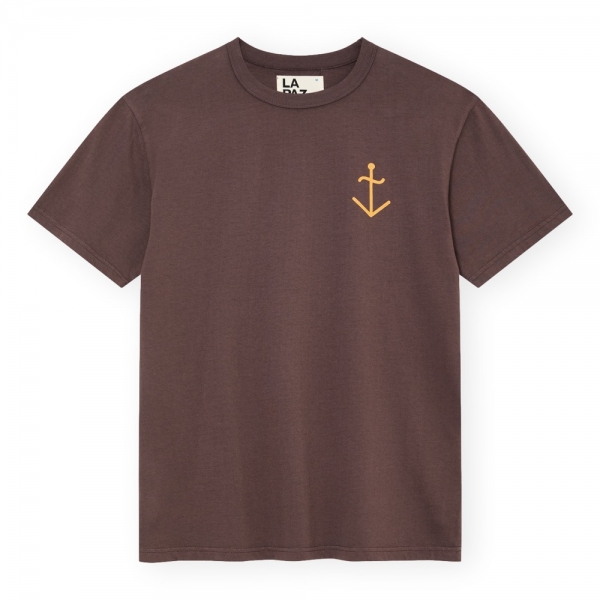 LA PAZ T-Shirt Dantas - Brown/Roasted...