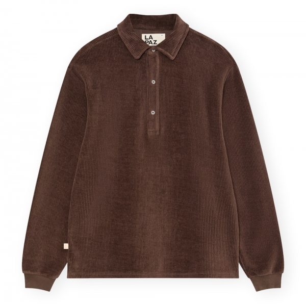 LA PAZ Polo Mesquita - Ribbed Brown