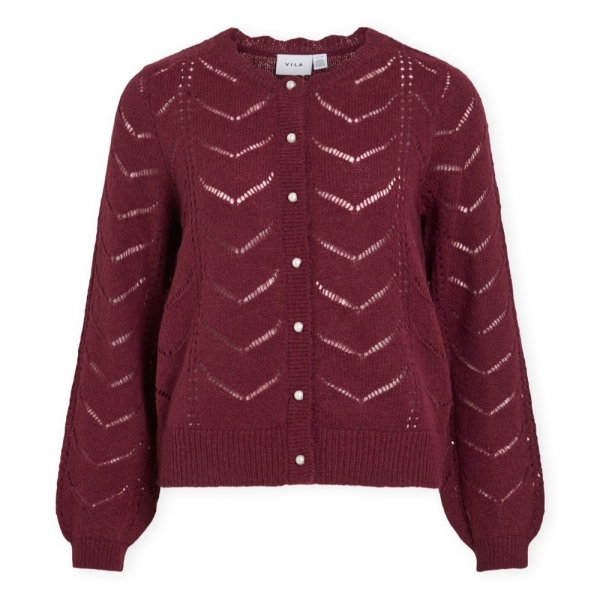 VILA Cardigan Tuli L/S - Fig