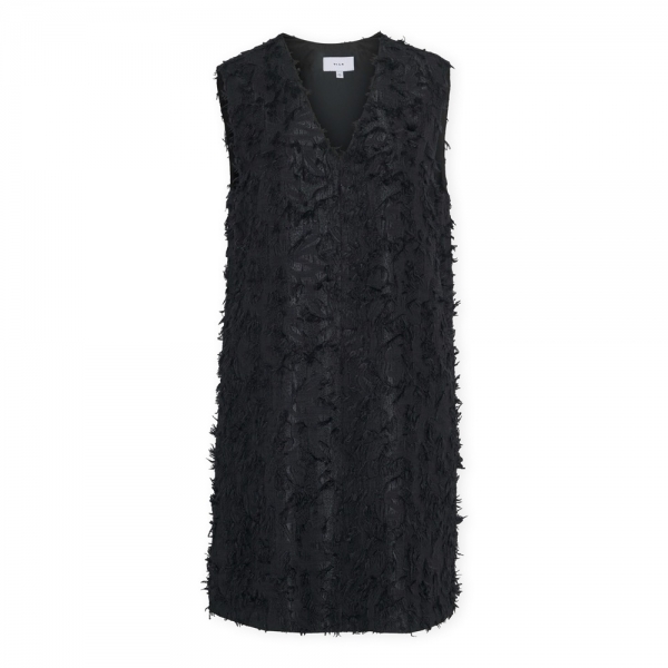 VILA Vestido Wagne - Black Beauty