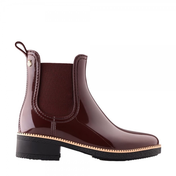 LEMON JELLY Ava Boots - Dark Cherry
