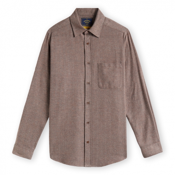 PORTUGUESE FLANNEL Camisa Espiga - Brown