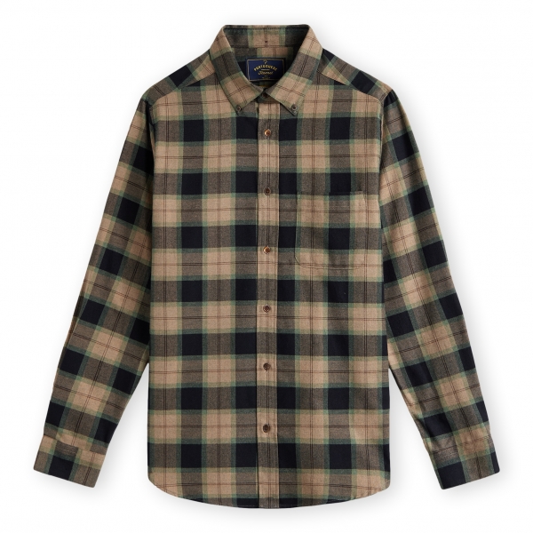 PORTUGUESE FLANNEL Camisa Bass - Olive