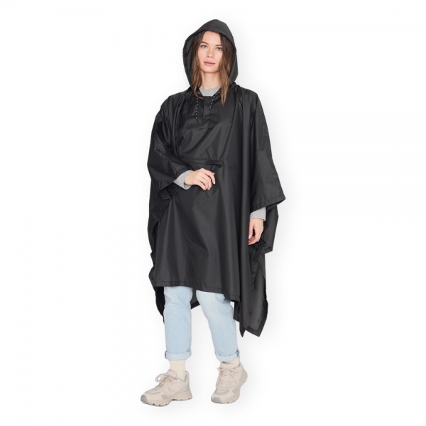 CLIMA Bisetti Poncho Colors - Black