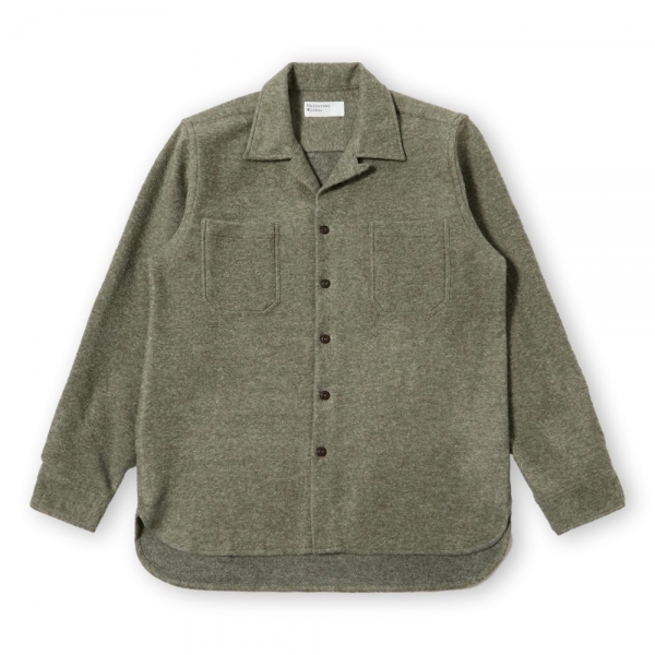 UNIVERSAL WORKS Dam Marl Work Shirt -...