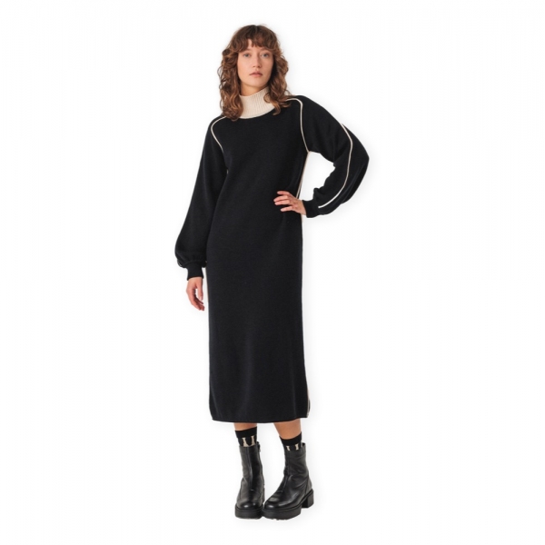 SKFK Vestido Larraitz-Gots - Black