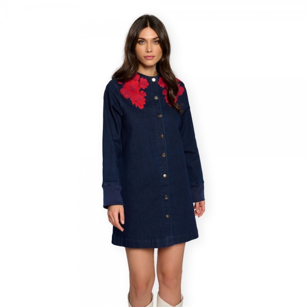 MINUETO Marena Dress - Blue