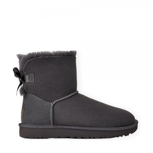 UGG W Mini Bailey Bow II - Obsidian