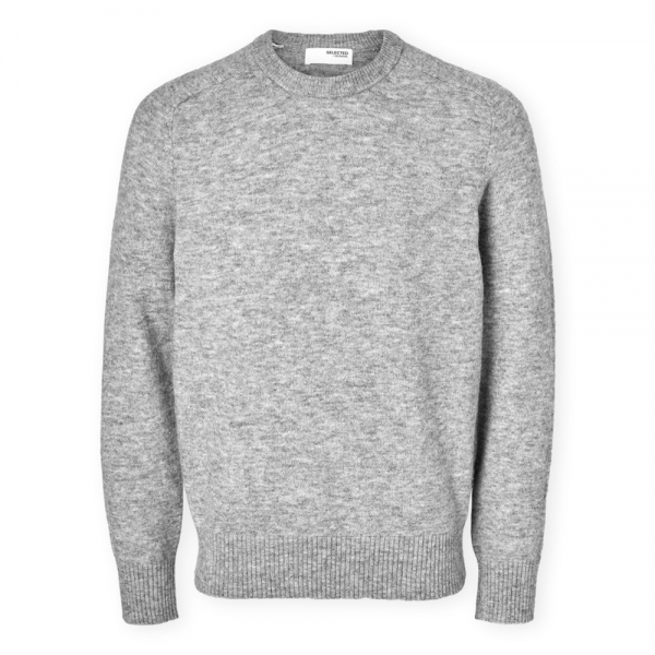 SELECTED Noos Rai Knit - Light Grey...